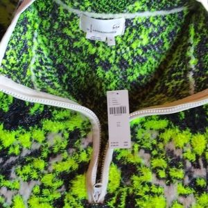 Anthropology Christina fuzzy fleece pullover